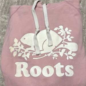Roots Pink Crew Neck Sweater